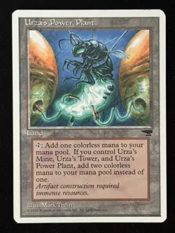 1x MTG Urza's Power Plant (Bug) - Chronicles (CHR) - Magic the Gathering - Image 1