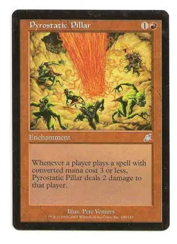 MTG 4X ** PYROSTATIC PILLAR ** X4 Magic Scourge - Image 1