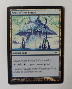 Magic Mtg Mirrodin Seat of the Synod near mint - Image 1
