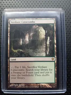 Magic The Gathering MTG Zendikar #229 Verdant Catacombs - Image 3
