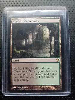 Magic The Gathering MTG Zendikar #229 Verdant Catacombs - Image 3
