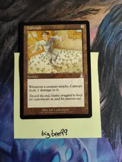 1x MtG Caltrops x1 Urza's Destiny MP - Image 1