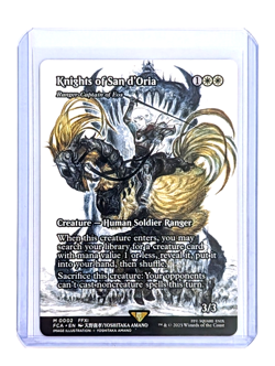 Knights of San d'Oria 0002 Mythic Borderless Non-Foil FCA FFXI MTG FINAL FANTASY - Image 3