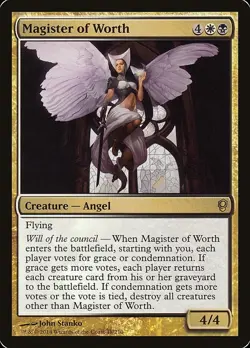 Magister of Worth 1x MtG Conspiracy SP/NM - Image 1