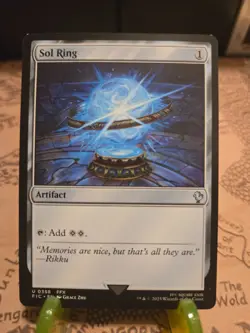 MTG Sol Ring 0358 Commander: Final Fantasy Regular Uncommon NM - Image 1