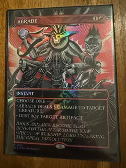 Secret Lair : Absolute Annihilation Traditional Foil NM - Image 4