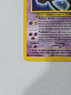 Pokemon TCG Shining Mewtwo Neo Destiny Holo Card 109/105 Unlimited Shiny Rare - Image 4