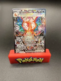 Pokemon TCG Charizard EX Obsidian Flames 223/197 Near Mint Condition - Image 1