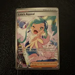 Pokemon TCG Lisia's Appeal Full Art Trainer Surging Sparks 246/191 - Image 1