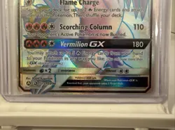 Pokemon TCG Reshiram GX Hidden Fates Shiny Vault Holo Rare Card SV51/SV94 - Image 2
