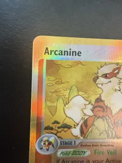 Pokemon TCG Arcanine Reverse Holo Sandstorm 15/100 HP - Image 3