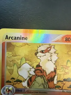 Pokemon TCG Arcanine Reverse Holo Sandstorm 15/100 HP - Image 4