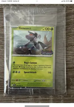 Pokemon Genesect Phantasmal Flames Best Buy Promo STAMPED and sealed - Image 1