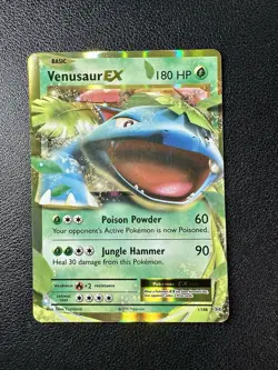 Pokemon TCG Venusaur EX 1/108 XY Evolutions 2016 Holo Ultra Rare (a) - Image 1
