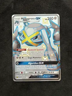 Pokemon TCG Metagross GX 157a/145 Hidden Fates Promo Near Mint - Image 1