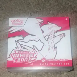 Pokemon TCG Scarlet & Violet White Flare Elite Trainer Box Pokemon Center - Image 1