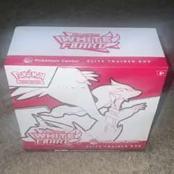 Pokemon TCG Scarlet & Violet White Flare Elite Trainer Box Pokemon Center - Image 4