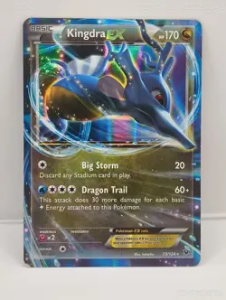 Pokemon XY - Fates Collide Kingdra EX ( #73 (Holo) EX Pokemon TCG -RARE- 🔥 - Image 1