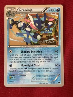 Greninja 2016 (Cody Walinski) 40/122 World Championship Decks Pokemon TCG NM - Image 1
