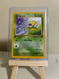 Pokemon - Bellsprout 49/64 - Jungle - 1st Edition - LP(Excellent) - Image 1