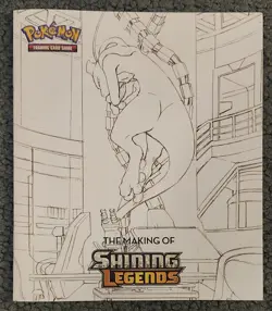 Pokemon TCG The Making Of Shining Legends Player's Guide Booklet ONLY - Image 1