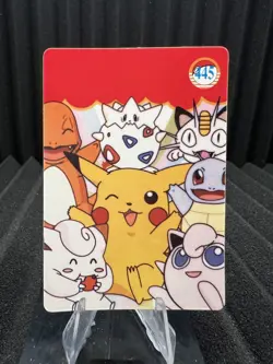 Pokemon Vintage Pocket Monsters Vending HOLO Prism Sticker Bandai 1999 Nintendo - Image 2