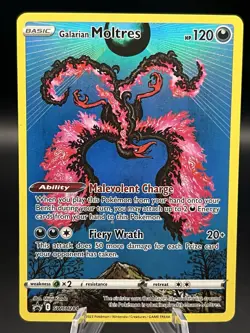 Pokemon TCG Galarian Moltres SWSH284 Sword & Shield Promo Holo English - Image 1