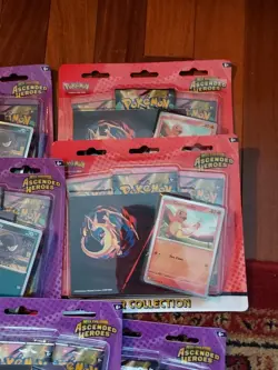 ~LOT OF 7~ POKEMON ASCENDED HEROES TECH STICKER SEALED SHIPS ASAP NEXT DAY~~ - Image 2