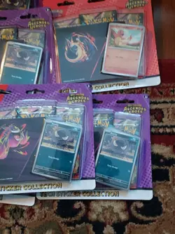 ~LOT OF 7~ POKEMON ASCENDED HEROES TECH STICKER SEALED SHIPS ASAP NEXT DAY~~ - Image 4