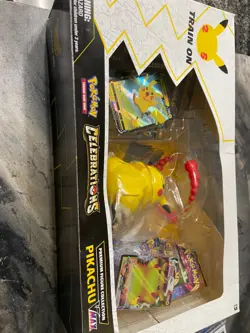 Pokemon TCG Celebrations Premium Figure Collection Pikachu VMAX Box 820650809408 - Image 1