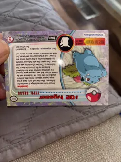 1999 Pokemon Topps #02 Ivysaur TV Animation Edition Holo Foil Series 1 #troy - Image 4