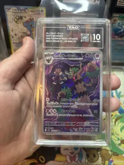 Pokemon Hop's Trevenant Mega Dream Art Rare 204/193 Japanese TAG 10 Gem Mint - Image 1