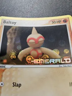 Pokemon EX Emerald Baltoy Stamped Reverse Holo 43/106 NEAR MINT - Image 2