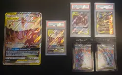 Pokemon Lot 3 PSA Graded + 2 Sealed Charizard Umbreon Espeon Lucario Tag Team 💥 - Image 1