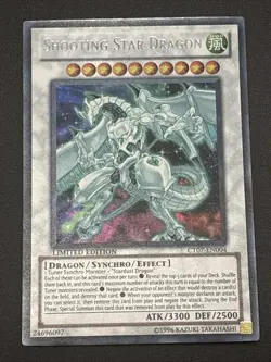 Shooting Star Dragon CT07-EN004 2010 Collectors Tins Limited Secret Rare LP - Image 1