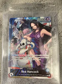 Boa Hancock OP07-038 PSA Magazine Promo One Piece TCG - Brand New Sealed - Image 1