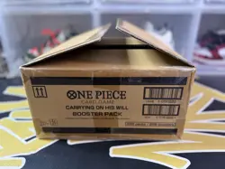 One Piece OP-13 Carrying On His Will English Booster Box Case *Empty* - Image 2