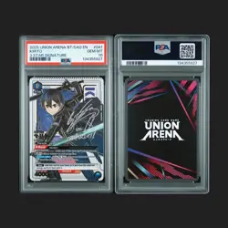 PSA 10 2025 UNION ARENA UE07BT/SAO SWORD ART ONLINE | 3 STAR SIGNATURE - Image 3