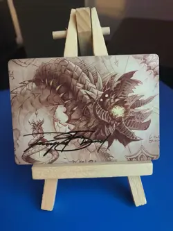 Wurmcoil Engine - Stamped Signature Art Card | Card #81 | BRO Art Series | MTG - Image 1