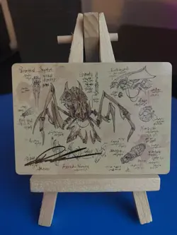 Scrap Trawler - Stamped Signature Art Card | Card #75 | BRO Art Series | MTG - Image 1