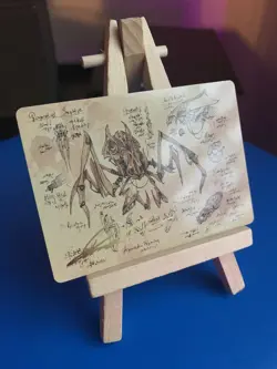 Scrap Trawler - Stamped Signature Art Card | Card #75 | BRO Art Series | MTG - Image 2