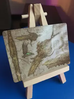 Key to the City - Stamped Signature Art Card | Card #65 | BRO Art Series | MTG - Image 3