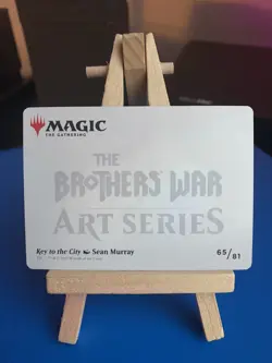 Key to the City - Stamped Signature Art Card | Card #65 | BRO Art Series | MTG - Image 4