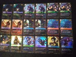 RIFTBOUND LEAGUE OF LEGENDS **(18)** CHAMPION UNIT CARDS. NEVER PLAYED! - Image 1