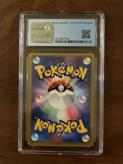 2001/2002 POKEMON TROPICAL MEGA BATTLE MORTY’S HYPNO VS TROPHY CARD ENGLISH - Image 2