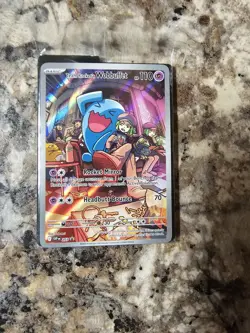 Destined Rivals Pokemon ETB Promo Card Sealed. Team Rockets Wobbuffet - Image 1