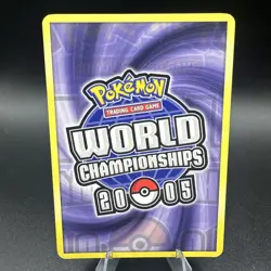 Dark Tyranitar 20/109 Rocket Returns 2005 World Championships Deck Card - Image 4