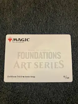 Magic MTG - Faebloom Trick Art Series (Gold-Stamped Signature) - FDN - Image 2