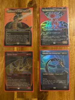 Secret Lair: A Devastation of Dragons Rainbow Foil NM - Image 1