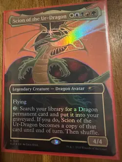 Secret Lair: A Devastation of Dragons Rainbow Foil NM - Image 3